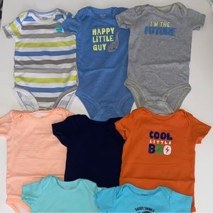 13 Pieces Carter’s Bundle Onesies & Pants